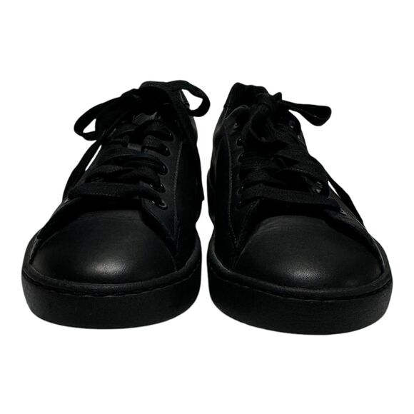 Vionic MABLE Pro Slip Resistant Leather Sneaker- Black Size 6.5 With Vio Grip - Picture 7 of 10